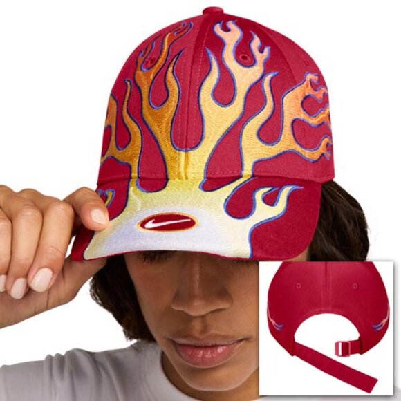 Nike Club Flame Cap Structured OG Flame Cap Size M/L Ready to Ship!